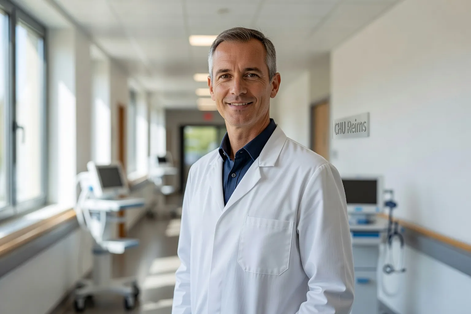 Dr Antoine Vasseur, pneumologue au CHU de Reims